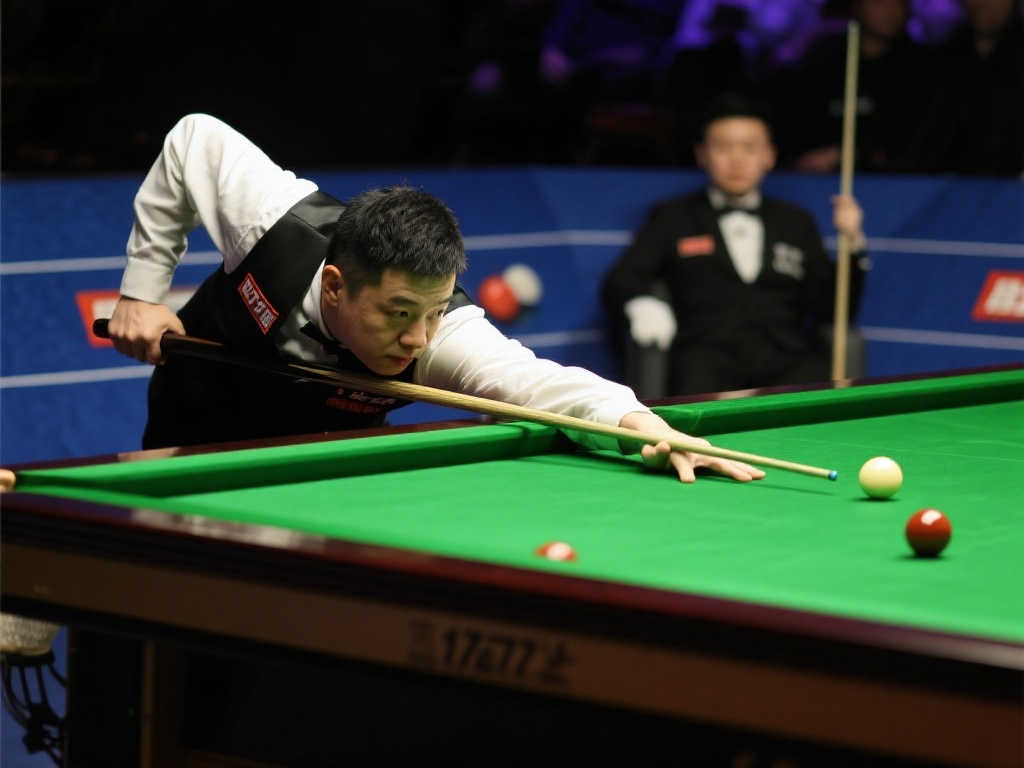 丁俊晖状态爆棚完胜江俊 强势冲击赛季第二冠